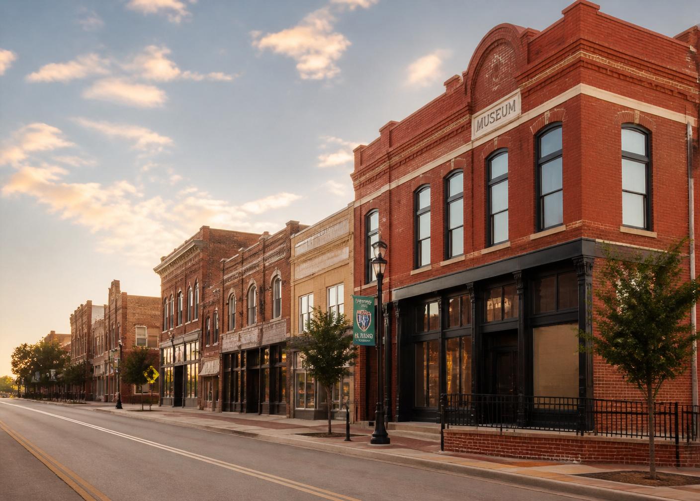 Historic downtown Enid, Oklahoma